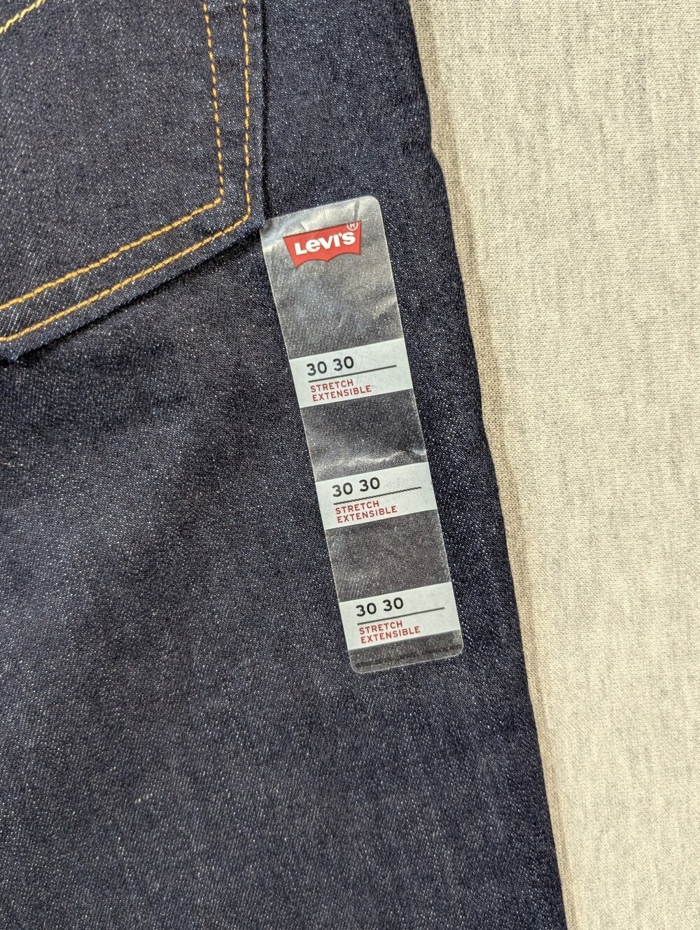 Levi's 511 Slim Fit Jeans Men's 30 X 30 Dark Wash Blue NWT - Picture 8 of 13